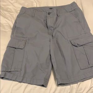 Gray Old Navy men’s cargo shorts size 33 EUC
